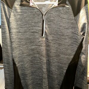 Avia Heather Gray and Black Pullover